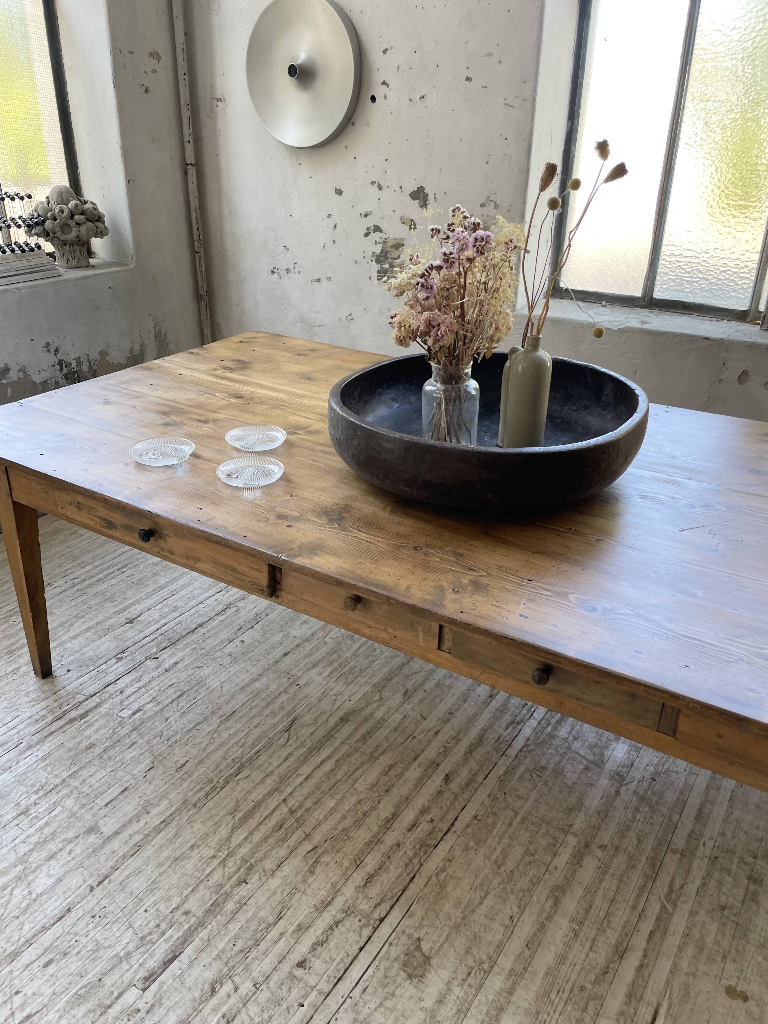 Plat en bois berbère XXL