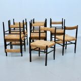 12 mulched chairs