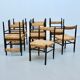 12 mulched chairs