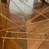 Vintage brass magazine holder - year 50-60