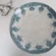 Old ceramic compote bowl, Prima de Saint Amand model, French manufacture, late 19th century