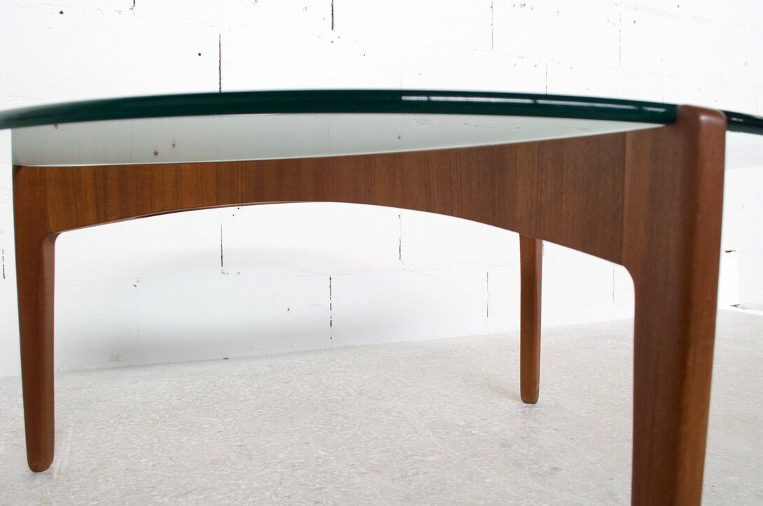 Teak coffee table sven ellekaer 60's years christian linneberg publisher