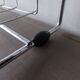 Bench of 4 metal mail baskets