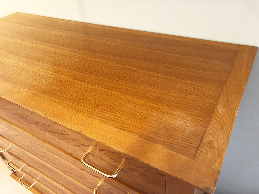 Commode vintage pieds compas 1960