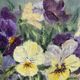 Old painting Oil on canvas signed Geo Leclercq