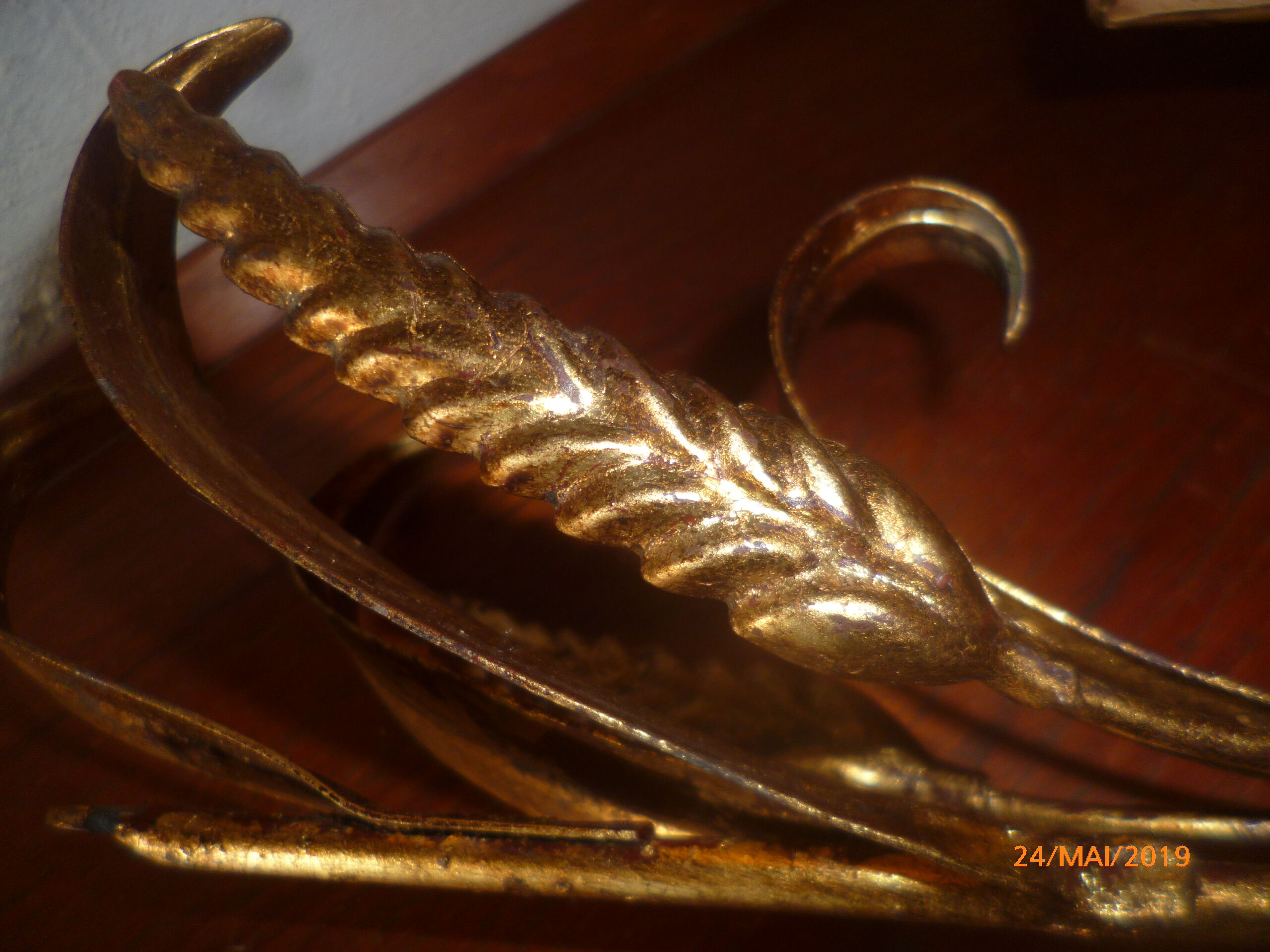2 wall sconces Golden EPIs of ble 1950 1960