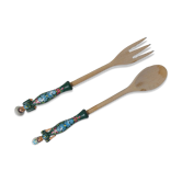 wooden salad servers