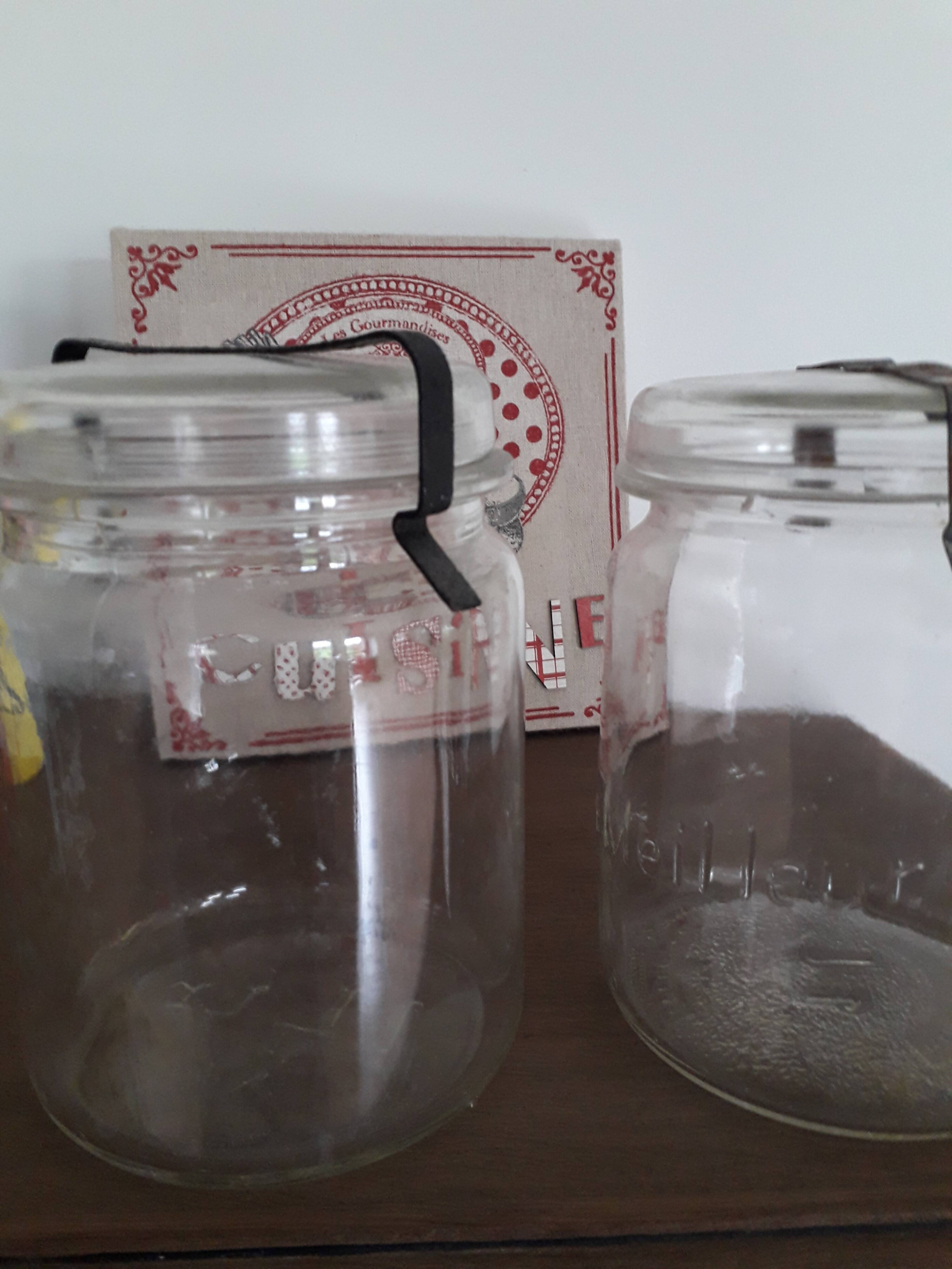 Bocaux verre