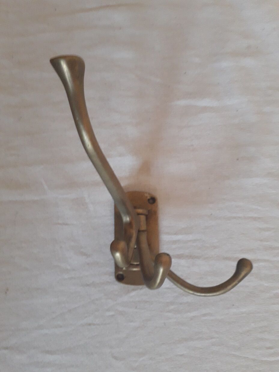 Brass coat racks