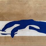 Runner rug in the style of Henri Matisse 545x75.5 cm