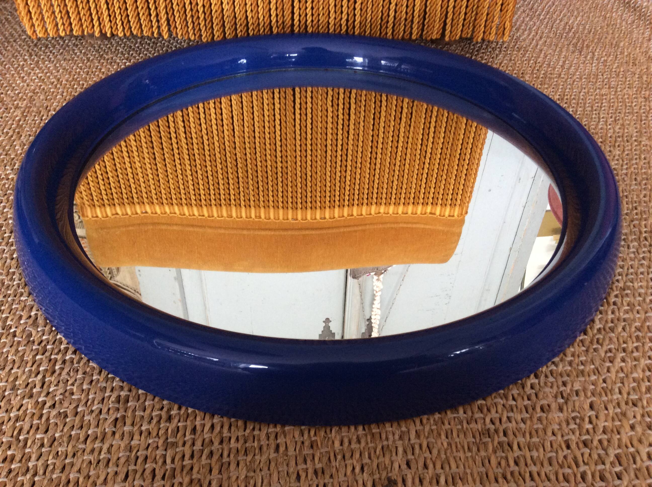 Vintage round mirror