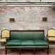 Mahogany bench in empire style xix th century
