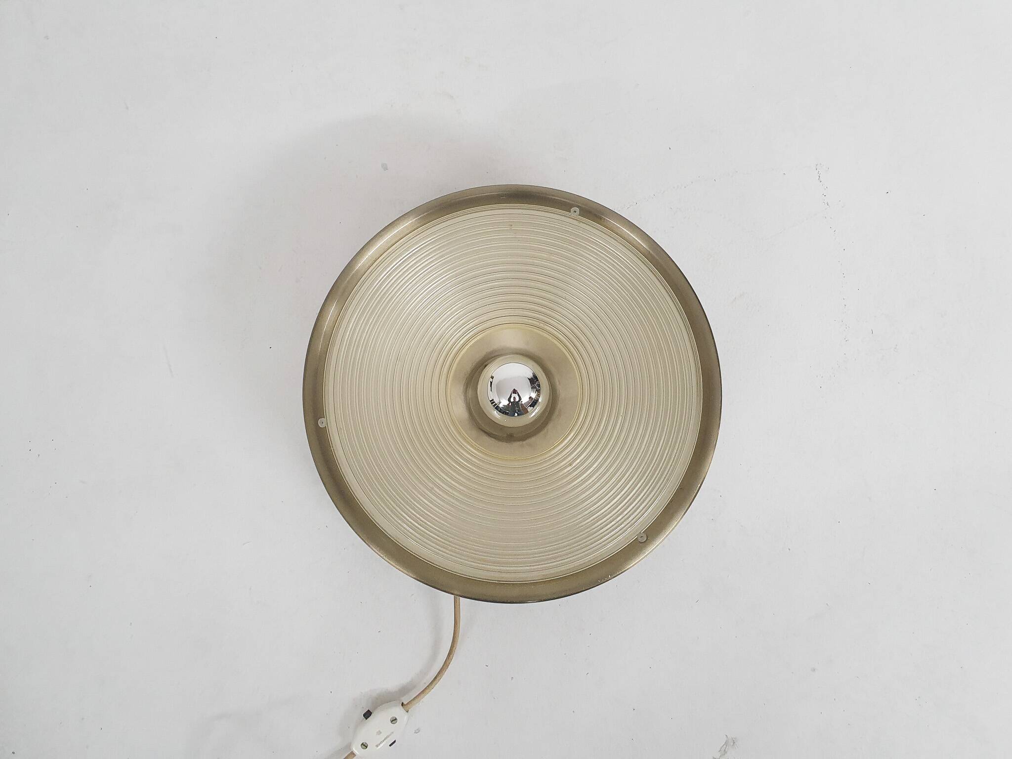 Mid-century wall or ceiling light, Dijkstra, The Netherlands 1950's