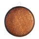 Bamboo and leather fruit basket