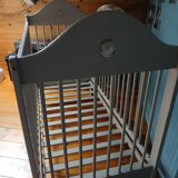 Lit bébé ancien en bois