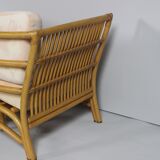 Vintage bamboo sofa or daybed
