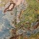 Mappemonde carte ancienne hémisphère nord