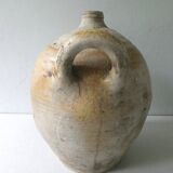 Old glazed stoneware bonbonne
