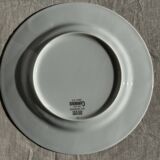 Set of 12 cheese plates France Chavroux 1990s D 21.5