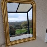 Miroir ancien du style Louis Philippe 78x102cm