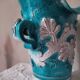 Baroque ceramic vase