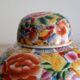 Large Chinese ginger jar with multi-colored porcelain lid