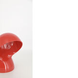 Red Dalù table lamp by Vico Magistretti for Artemide, 1960s