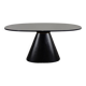Wood and fiberglass dining table