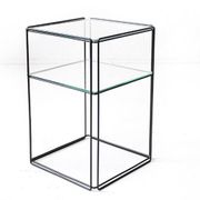 Table d'appoint vintage de Max Sauze "isocèle" design années 70