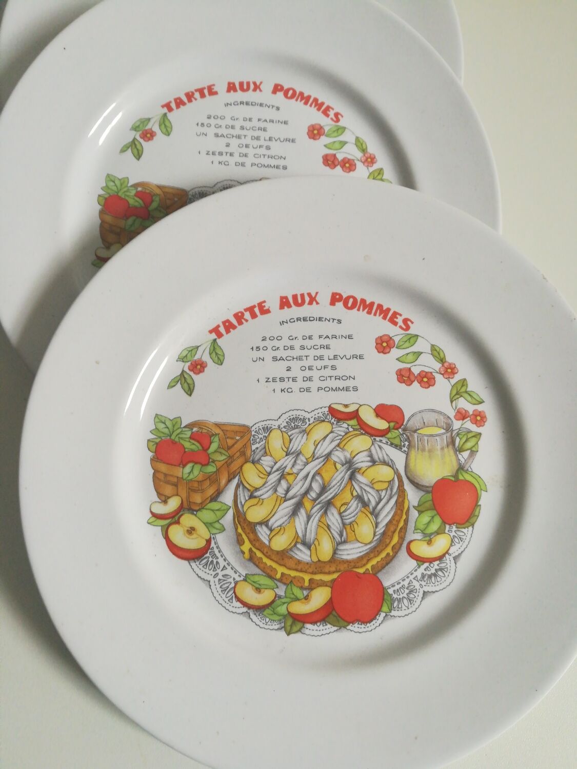 Plat et assiettes
