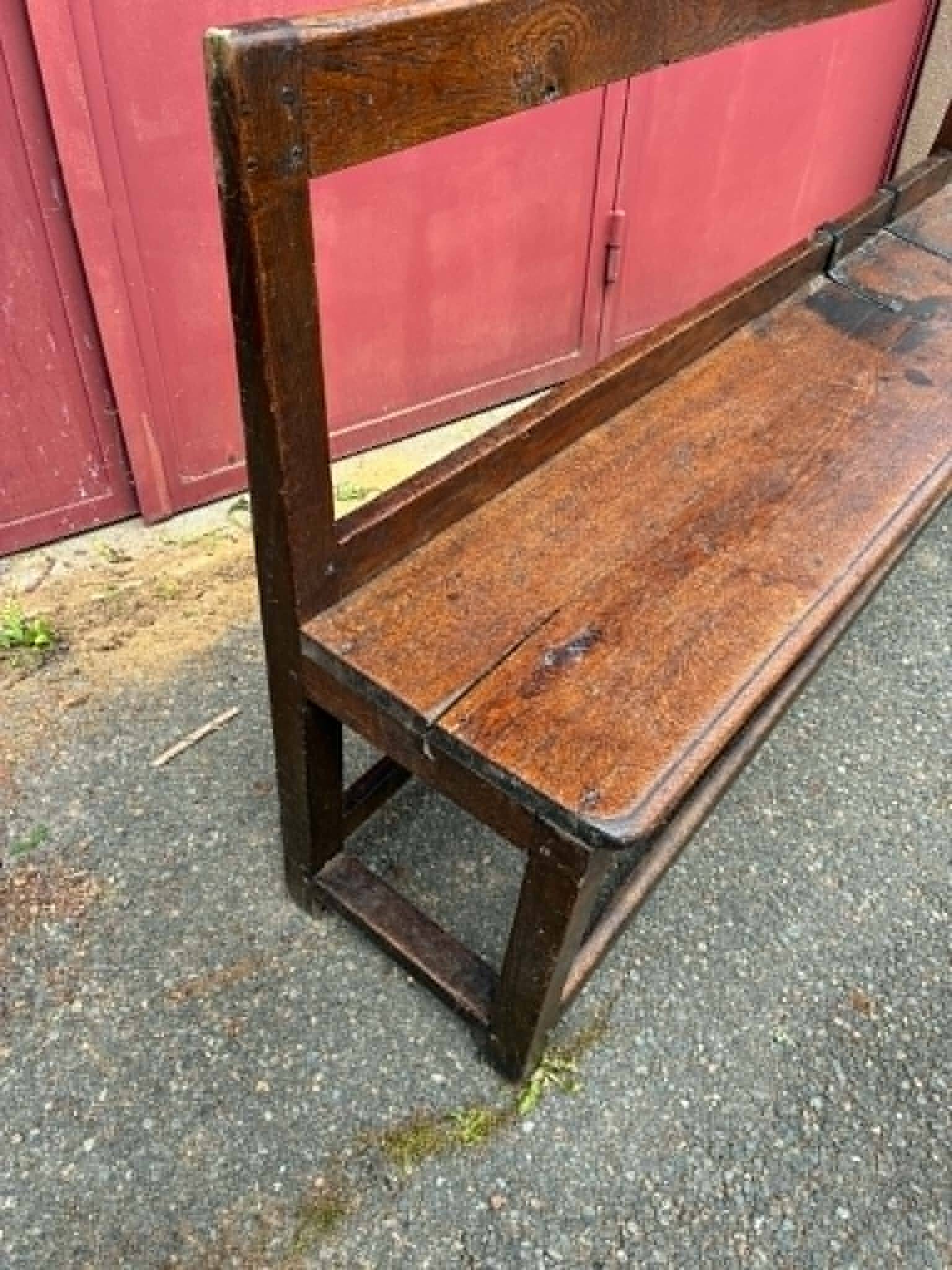 Banc ancien rustique
