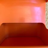 Prisunic Flair model plastic bedside table