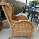 Rattan armchair