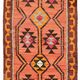 Turkish Handwoven Vintage Herki Kilim 95 cm x 326 cm