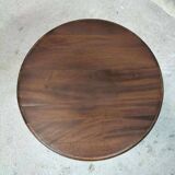 Turned wooden pedestal table