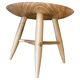 Stool in elm by Ralph Ribour