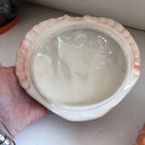 Earthenware crab box signed Michel Caugant