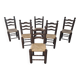 Straw chairs