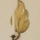 Pair of Swedish Mid-Century Brass Wall Sconces