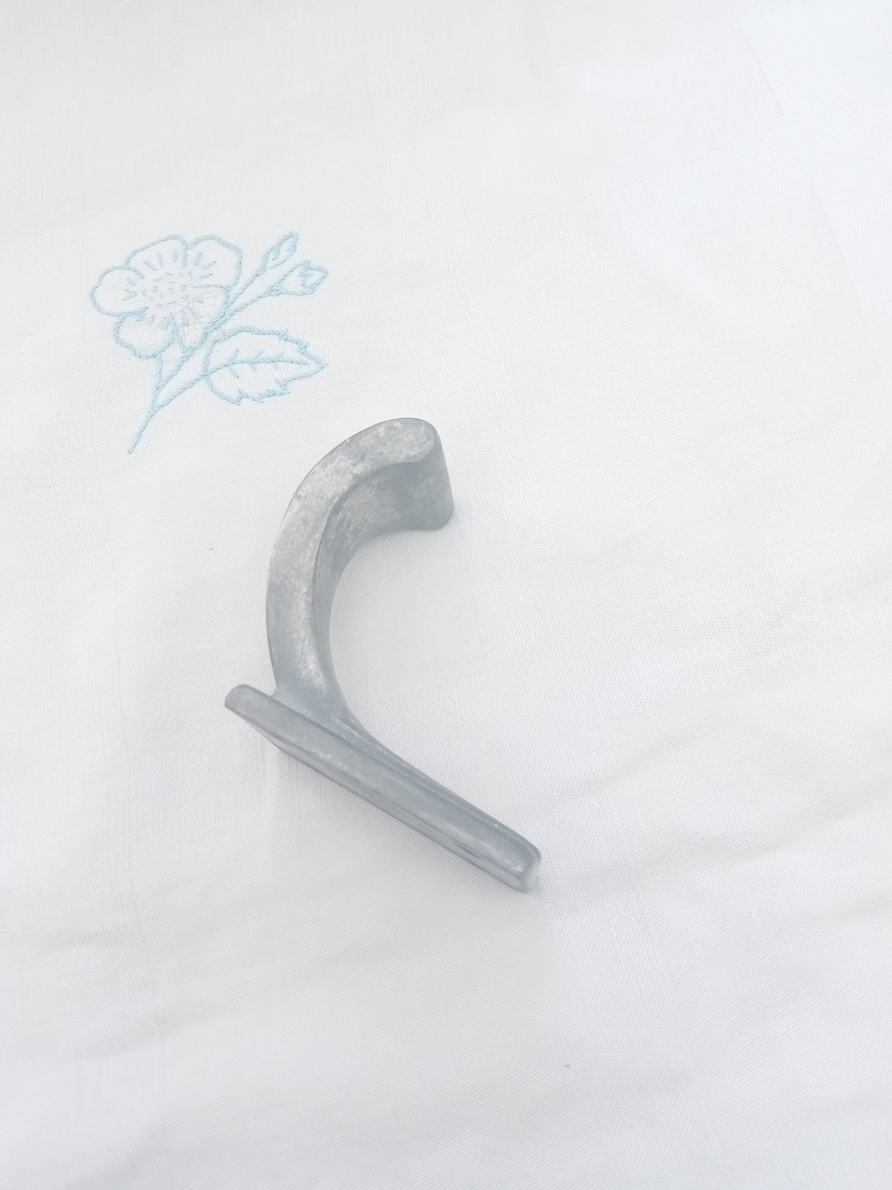 Set of 3 old coat hooks