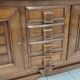 Enfilade oak Brutalist Art Deco 1940s