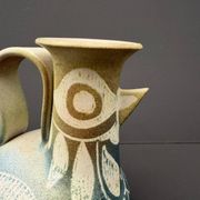 Ceramic jug signed, 1970