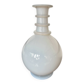 Opaline glass carafe vase Charles X
