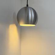 Vintage brushed aluminium suspension, France, 1970.