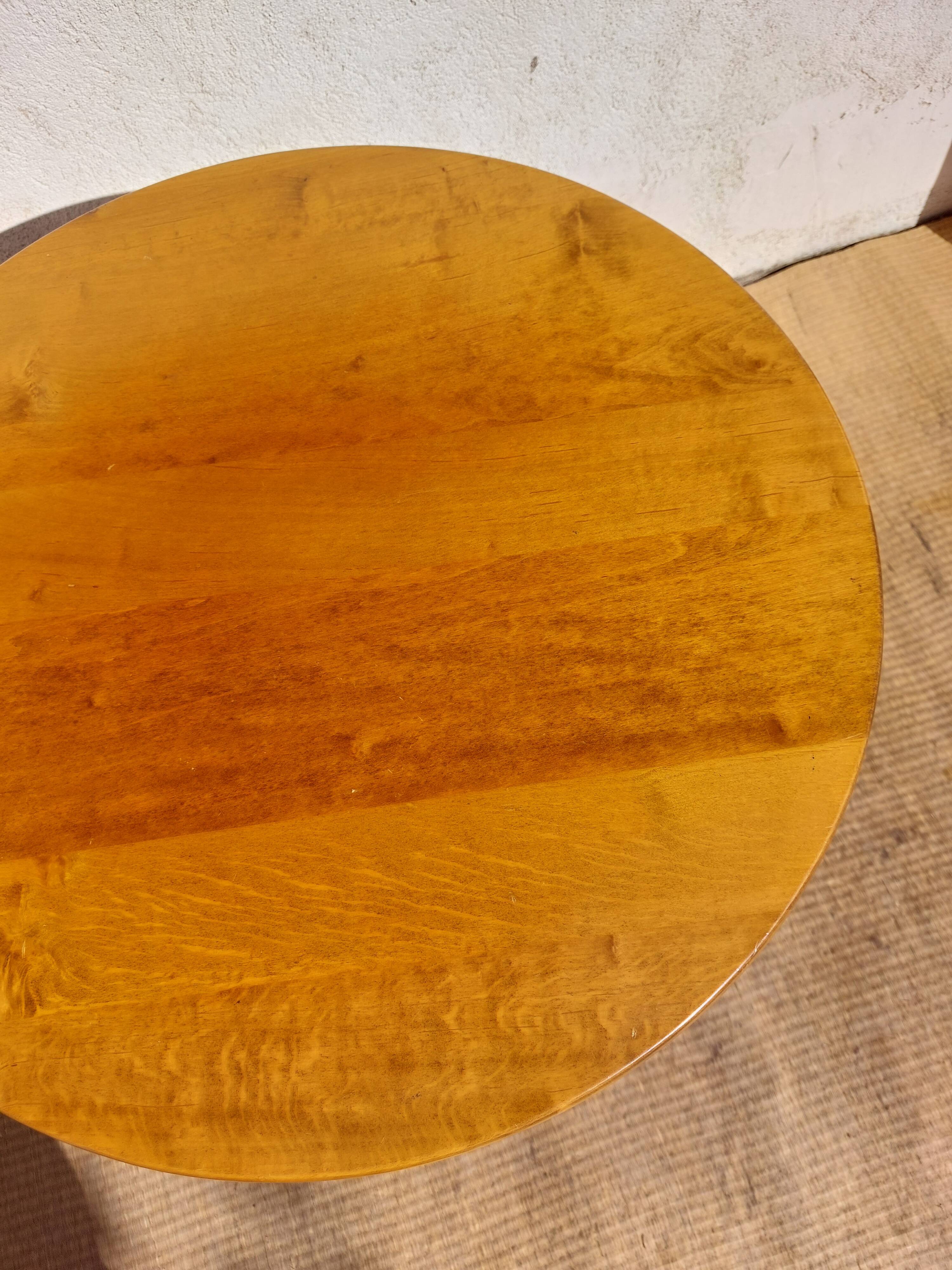 Guéridon art déco, 2 pieds