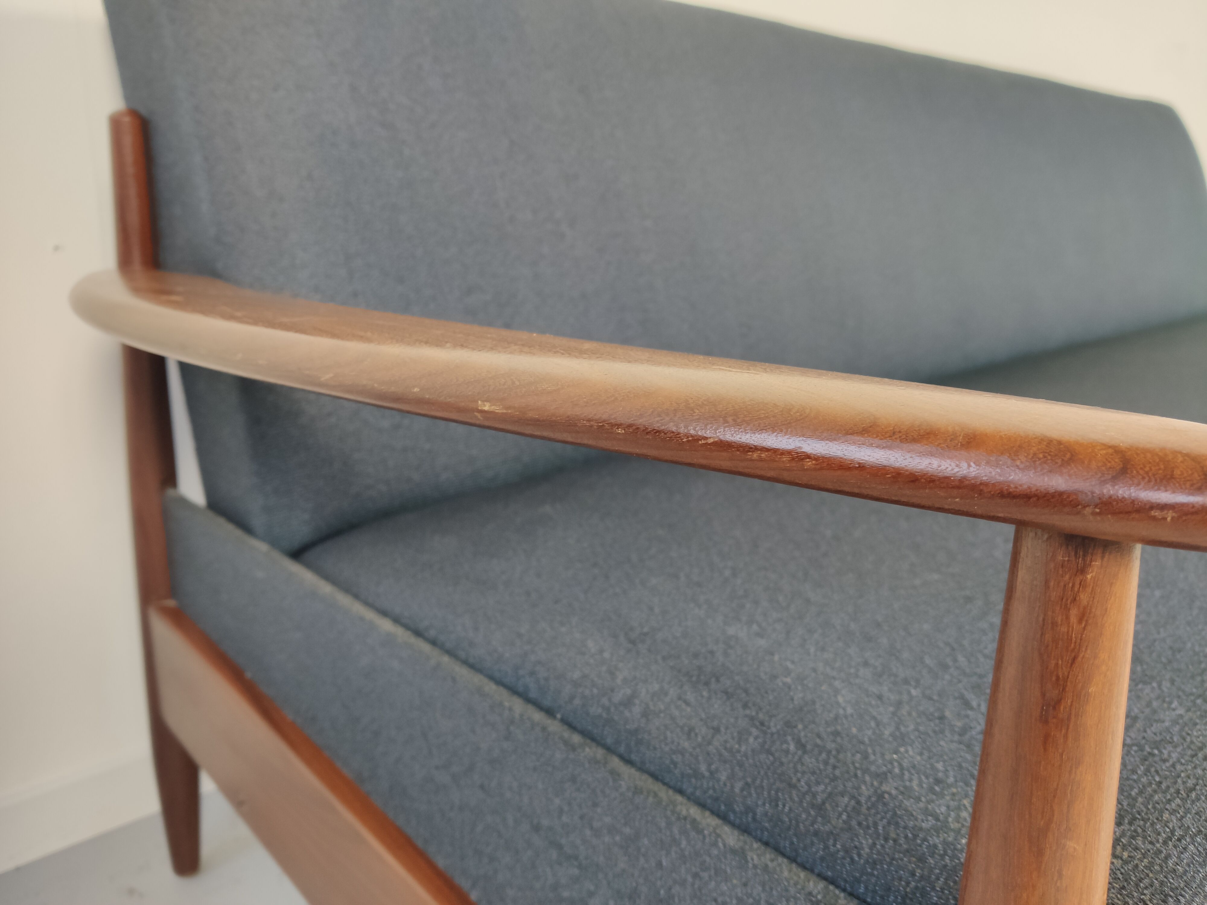 Vintage Scandinavian convertible sofa 50/60s