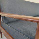 Vintage Scandinavian convertible sofa 50/60s
