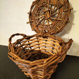 Old basket for collectible doll