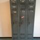 Old vintage industrial wardrobe