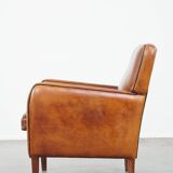Fauteuil en cuir de mouton